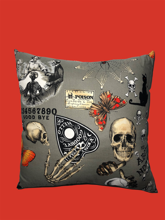 Grey Seance Pillow