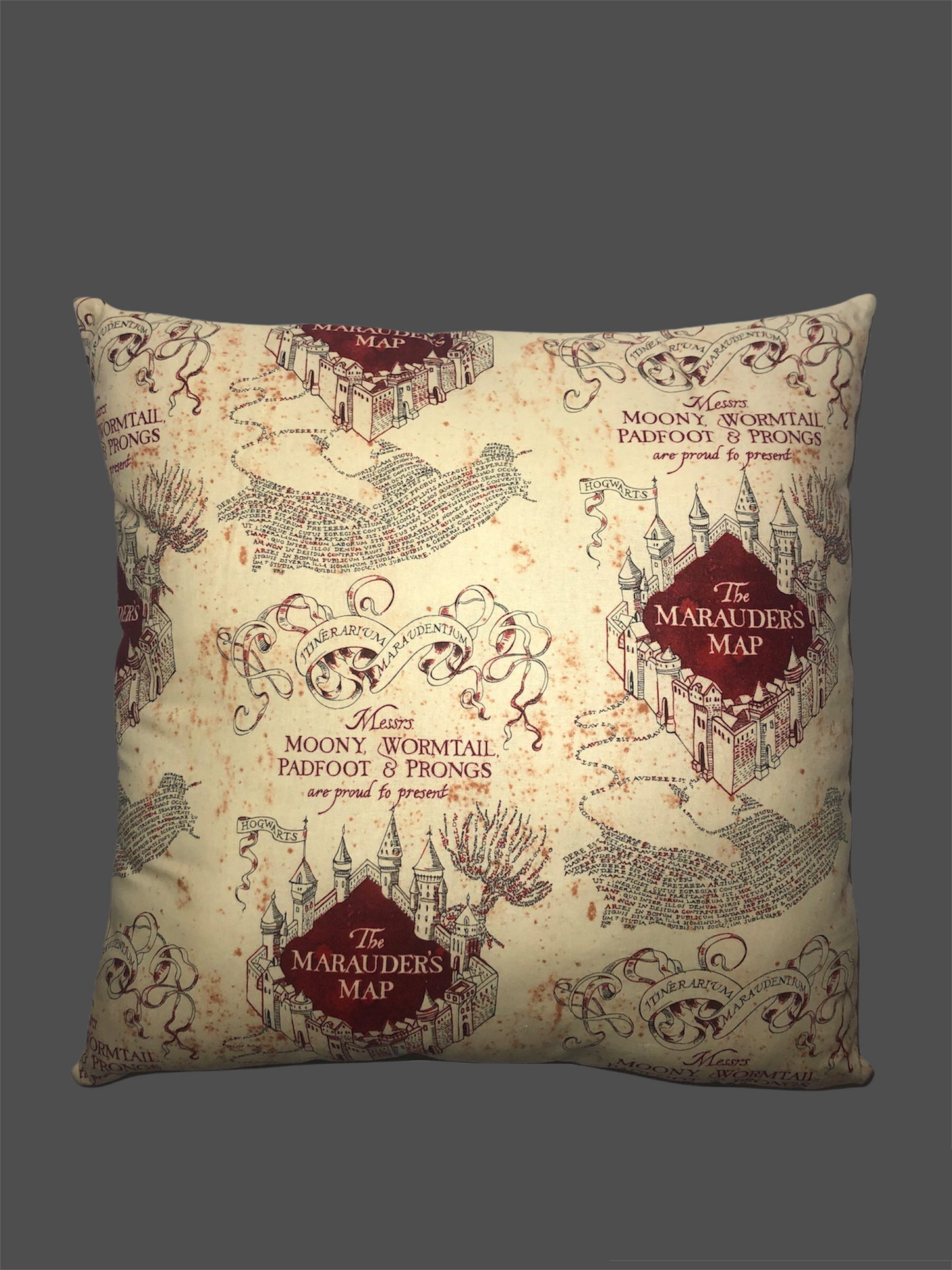 Marauder's Map Pillow
